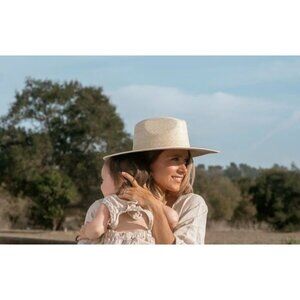 Haus Of Trade The Sunbleached Fine Palm Rancher Hat Medium